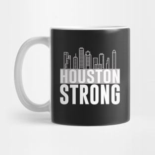 Houston Strong Texas City Skyline Mug